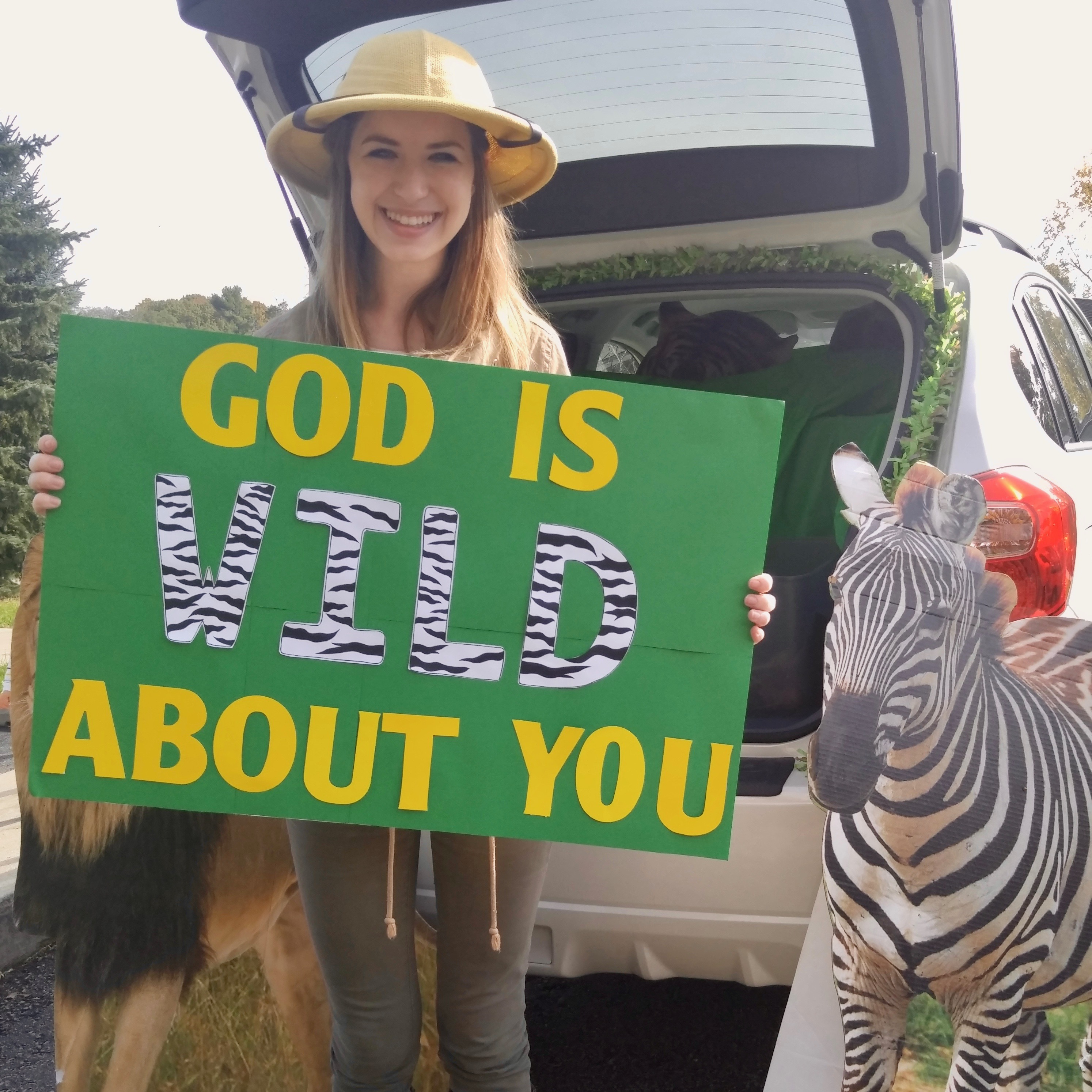 God is Wild About You - Trunk or Treat